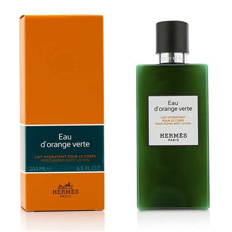 hermes d orange verte men|hermes body lotion orange.